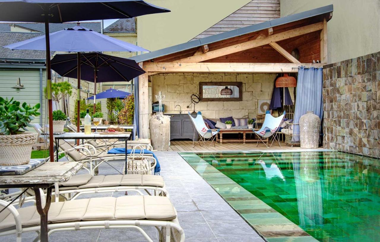 La Marine De Loire Hotel & Spa Montsoreau Eksteriør bilde